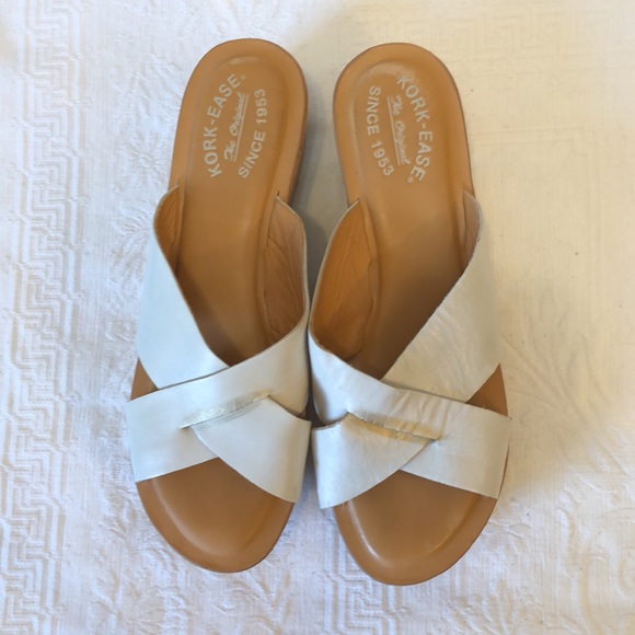 Kork-Ease Sabrina Leather & Cork Platform Sandals - Picture 3 of 7